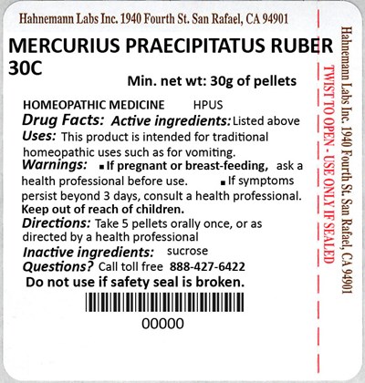 Mercurius Praecipitatus Ruber 30C 30g.jpg Mercurius Praecipitatus Ruber 30C 30g - Mercurius Praecipitatus Ruber 30C 30g